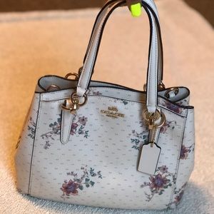 Coach etta carryall floral